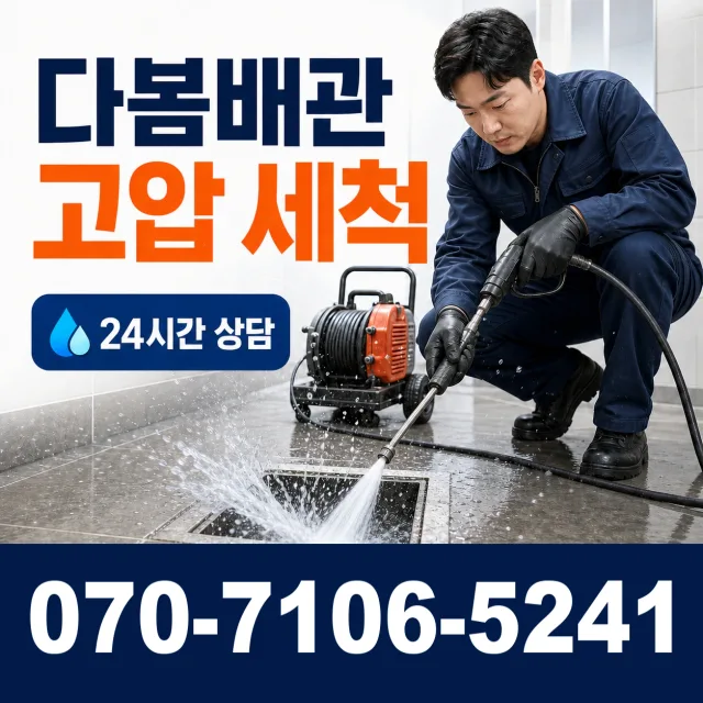 상하면 검산리 하수구막힘뚫기 상담 이미지 4